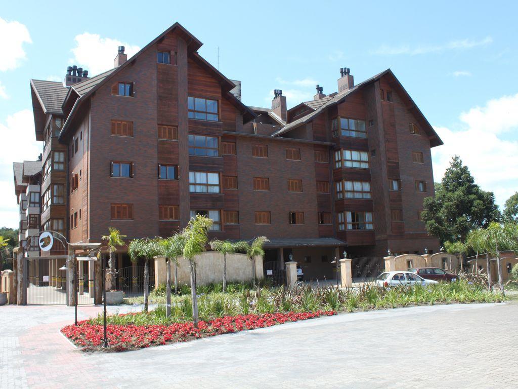 Apto lindo e novo no centro Gramado Exterior foto